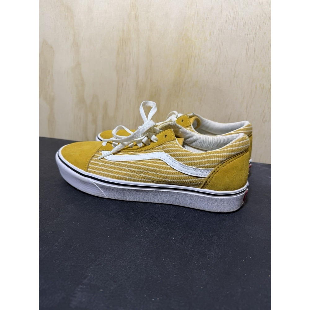 Vans Comfycush Old Skool Men's Shoes Golden Glow-True White VN0A5DYC-9KX Size 9.